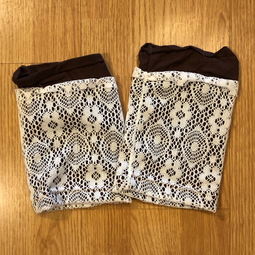 Boot sock cuffs